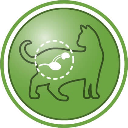 Hjælper med at opretholde urinvejssundheden hos kastrerede katte